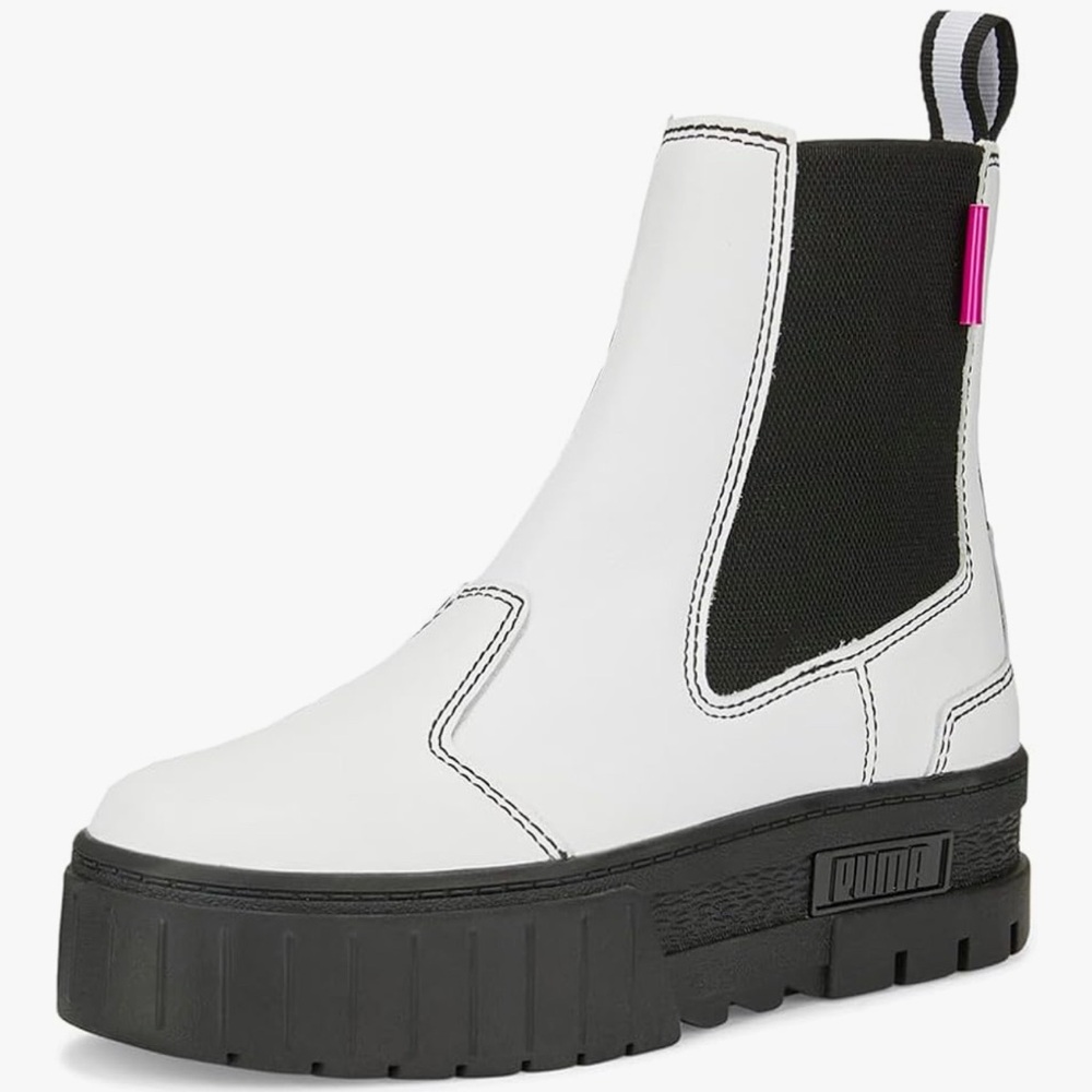 PUMA Mayze Chelsea Pull On Platform Boots